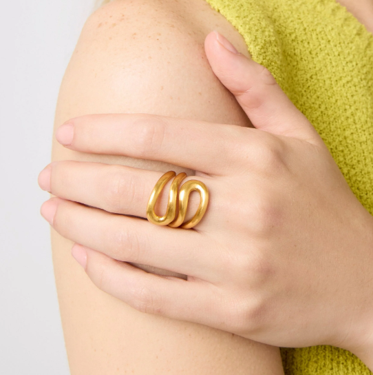 Wave Wrap Ring