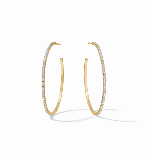 Windsor Hoop Cubic Zirconia Large
