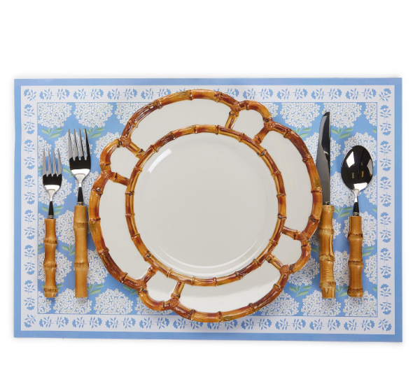 Hydrangea 40 Pc Paper Placemat Book