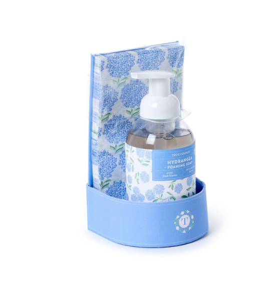 Hydrangea Foaming Soap w/20 Napkins