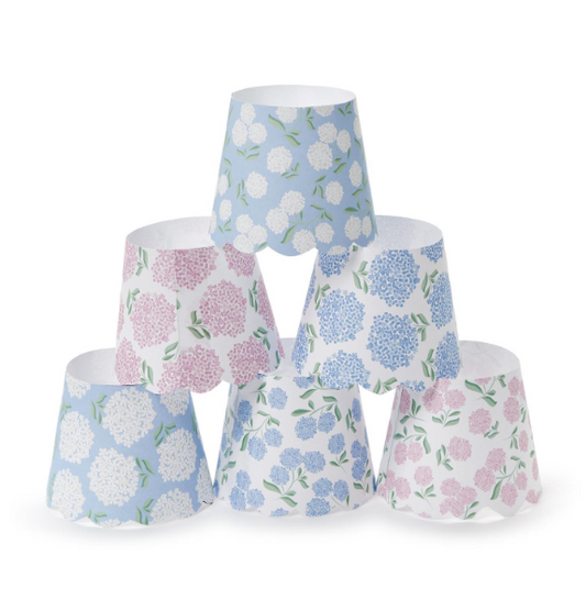 Hydrangea Paper Shade Cover - 2 Pack
