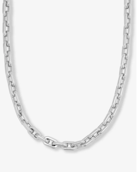 Lil Frankie Chain Necklace Silver