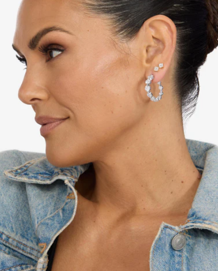 She's an Icon Hoops 1" Silver