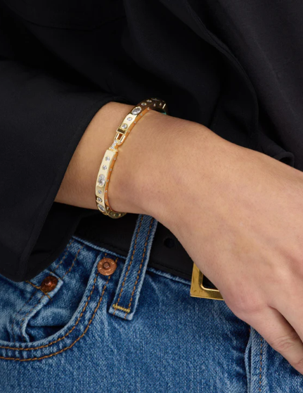 Ashley Rodeo Lock Cuff Gold 6mm