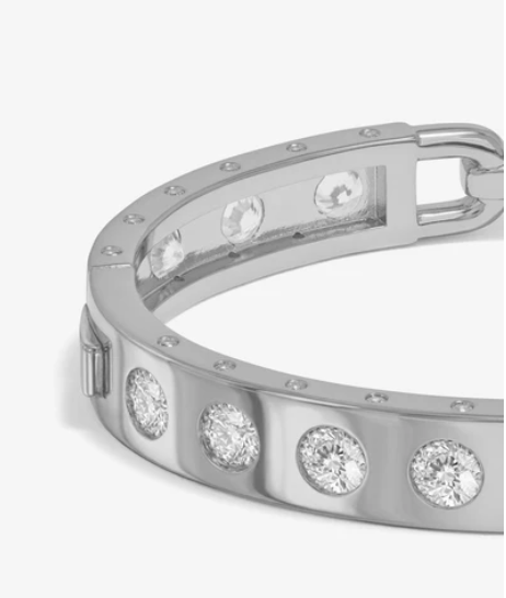 Ashley Rodeo Lock Cuff Silver 9mm