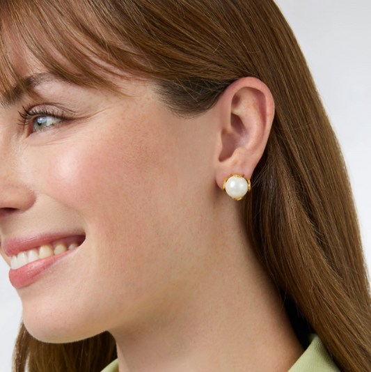Penelope Stud - Pearl