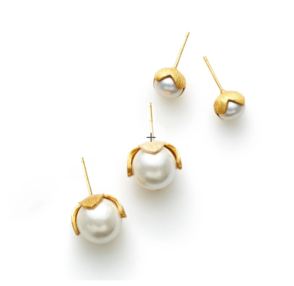 Penelope Stud - Pearl