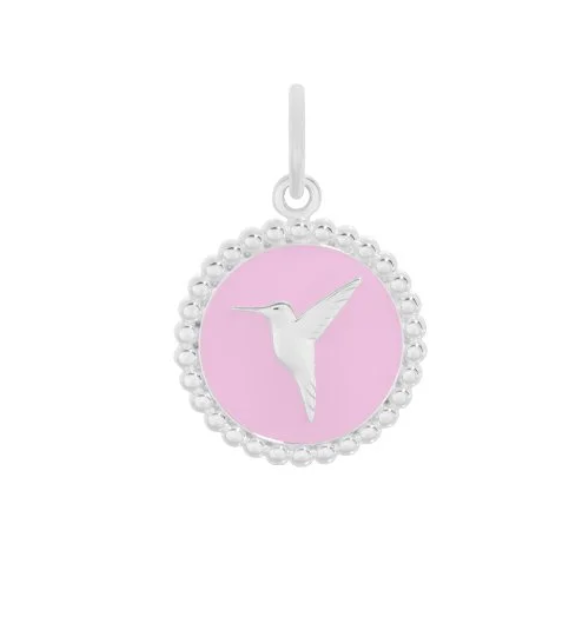Hummingbird Silver Pendant