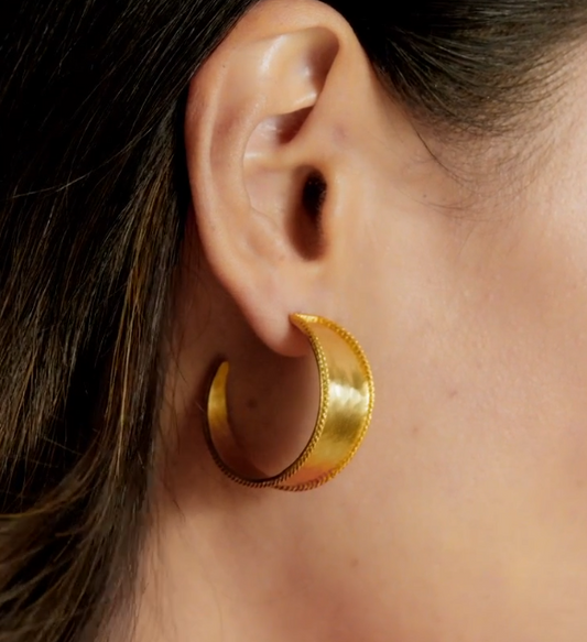 Savoy Hoop Gold - XS