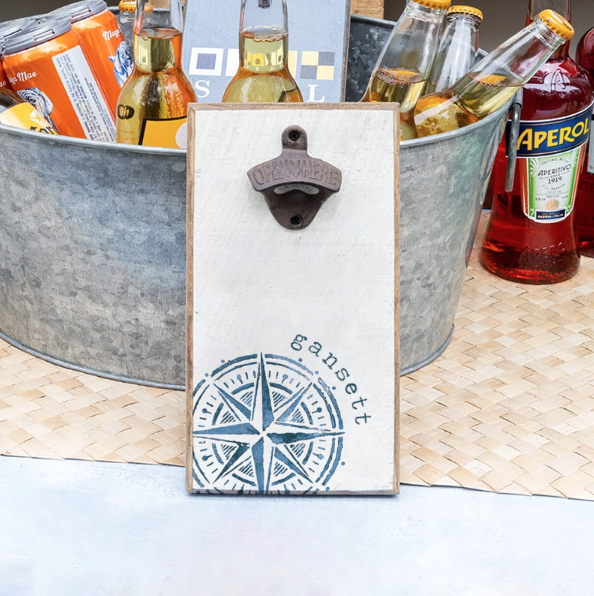Bottle Opener - Compass Gansett