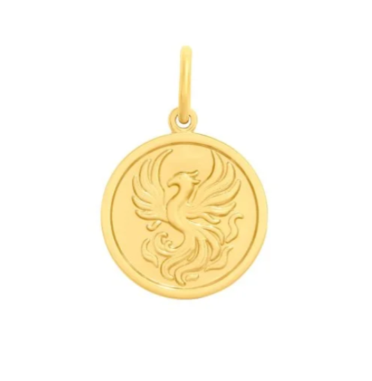 Pheonix Pendant All Gold
