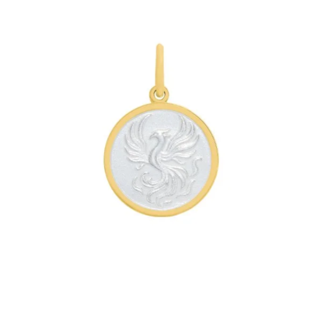Pheonix Pendant All Gold