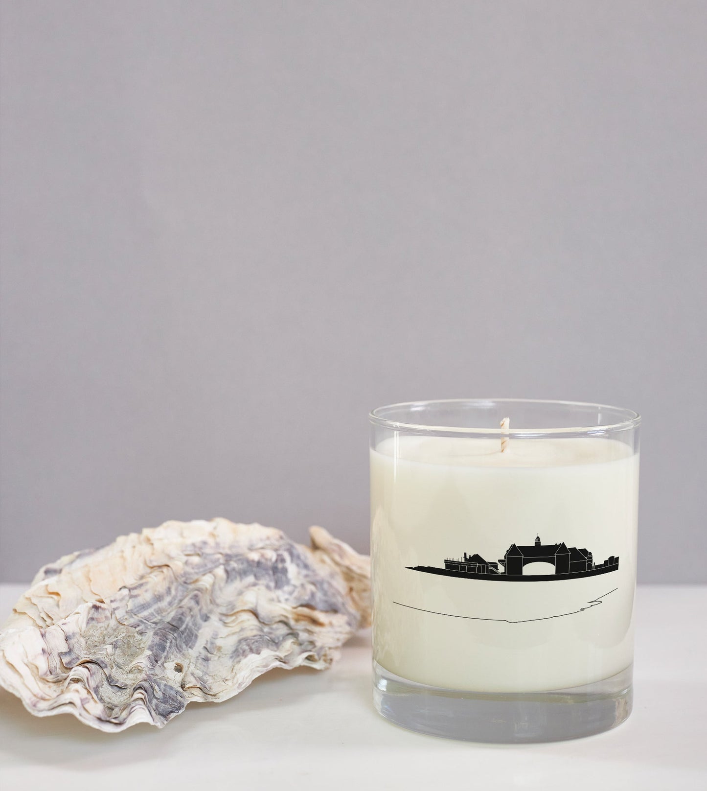 Narragansett Soy Candle in Reusable Keepsake Rocks Glass