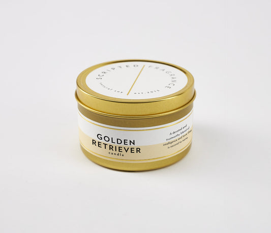 Golden Retriever Dog Breed Soy Candle
