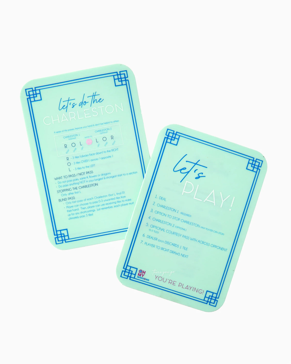 Mint Mahjong Tile Shufflers