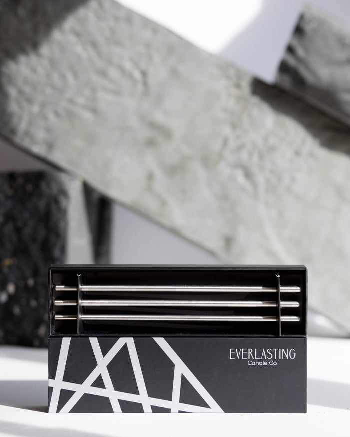 Everlasting Candle - Silver Candlesticks