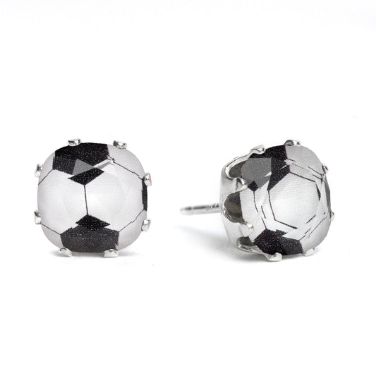 Score Mini Cushion Earrings