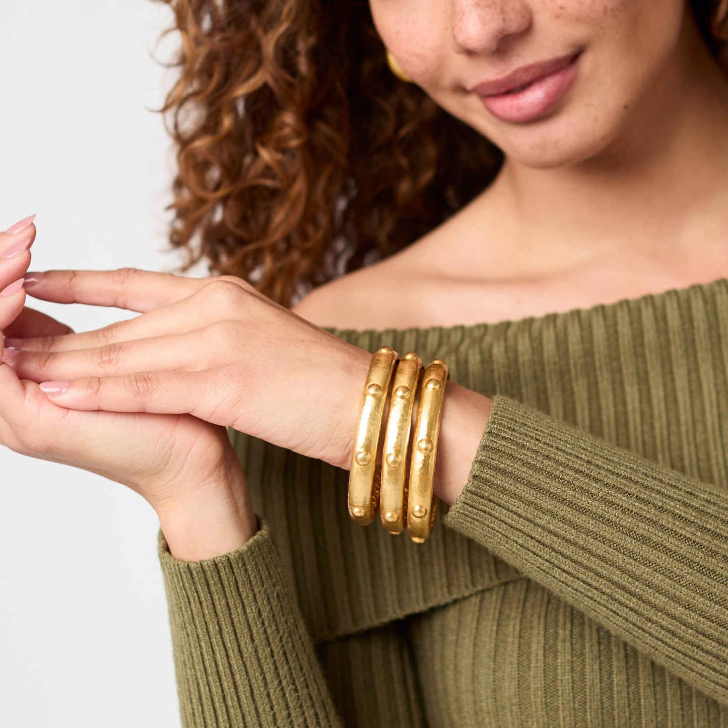 Solara Gold Bangle