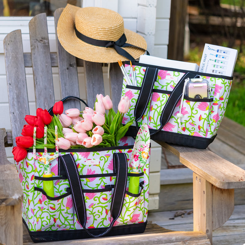 Garden Caddy Tote Medium She Shed - Late Bloomer