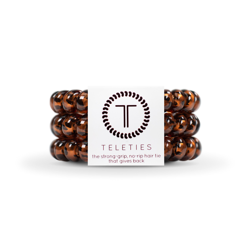 Tortoise Hair Ties Large