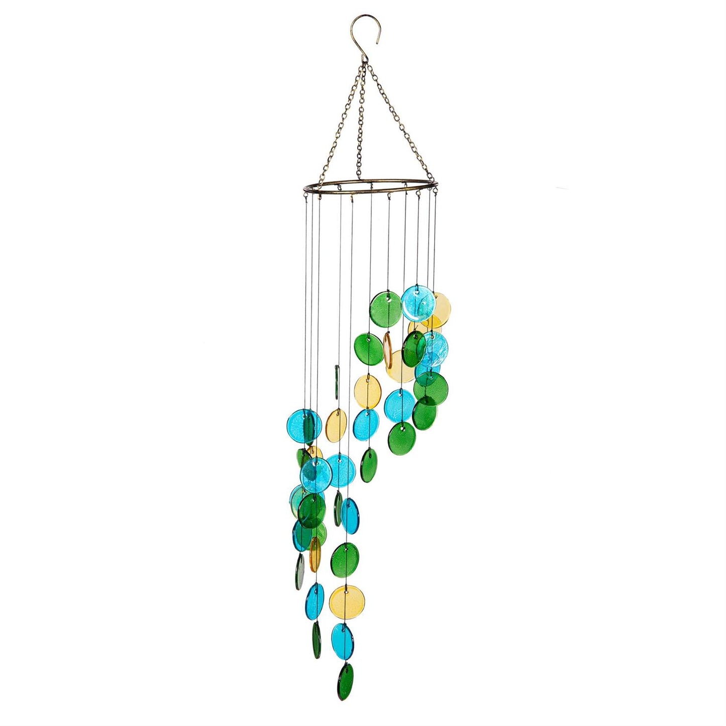 Seaside Retreat Wind Chime, Glass & Metal
