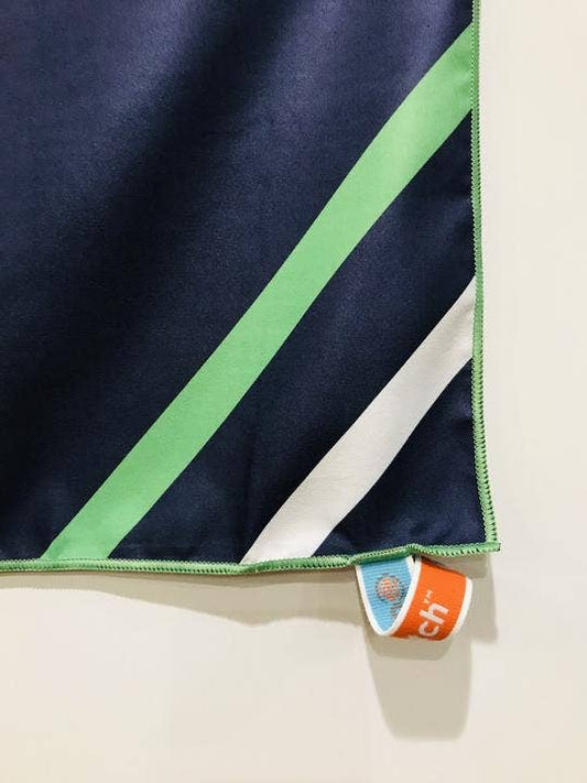 Tennis Towel - Corner Stripe