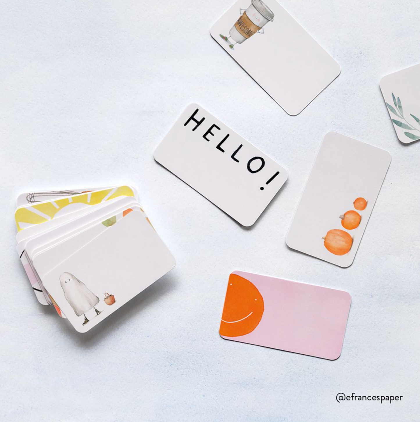 Big Heart Little Notes – Boxed Set of 55 Mini Notecards