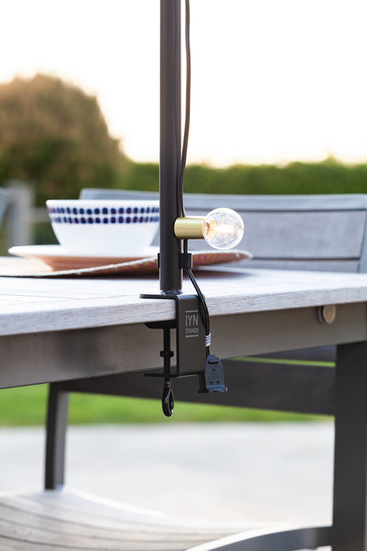 Indoor-Outdoor Table Frame for String Lights and Décor
