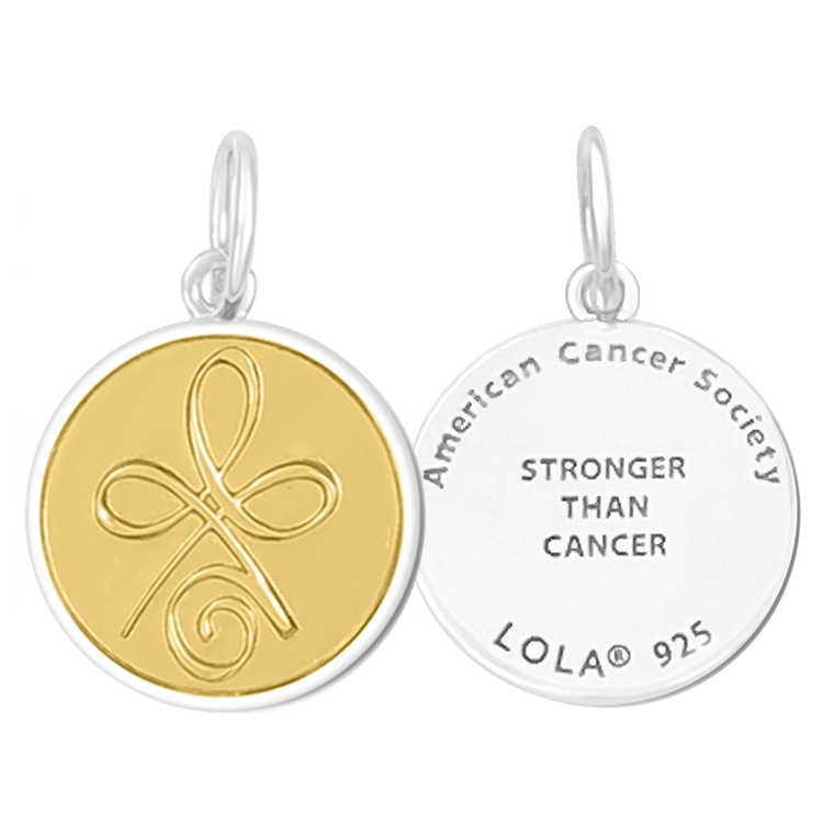 American Cancer Society Celtic Knot of Strength Gold
