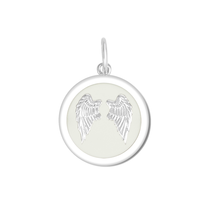 Angel Wings Fly Silver Pendant