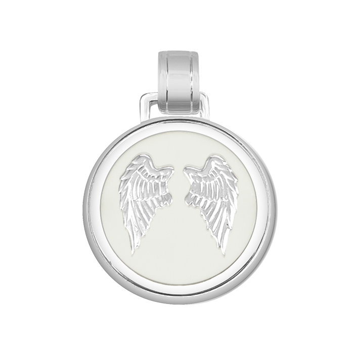 Angel Wings Fly Silver Pendant