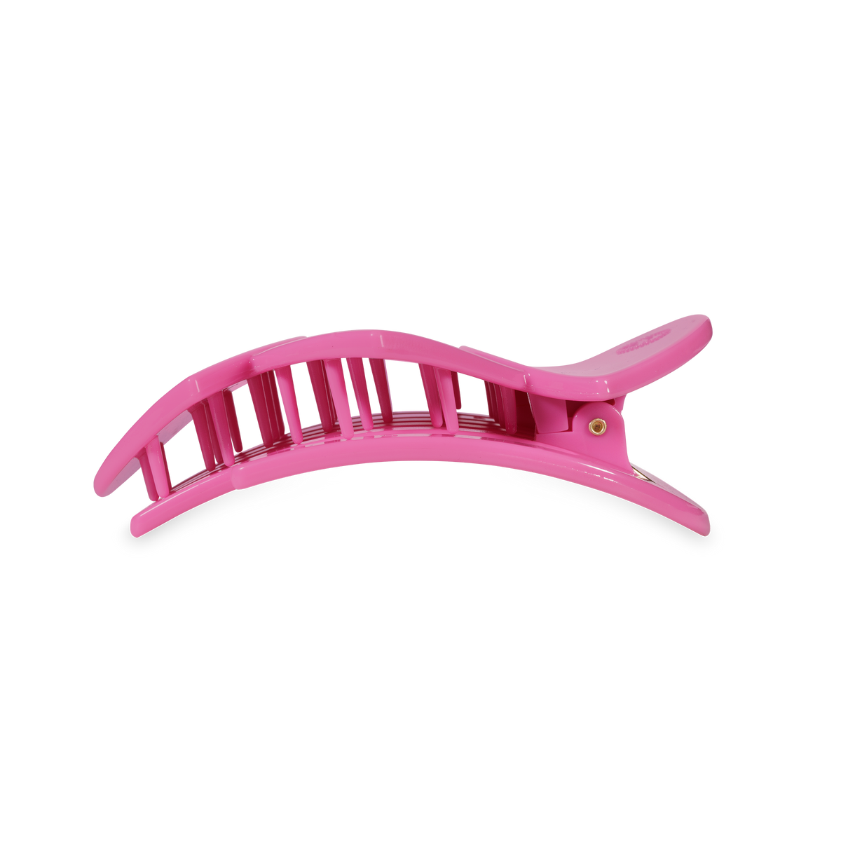 Flat Hair Clip | Medium | Pink Heart to Heart