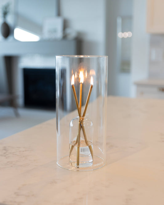 Everlasting Candle  - Hurricane Vase