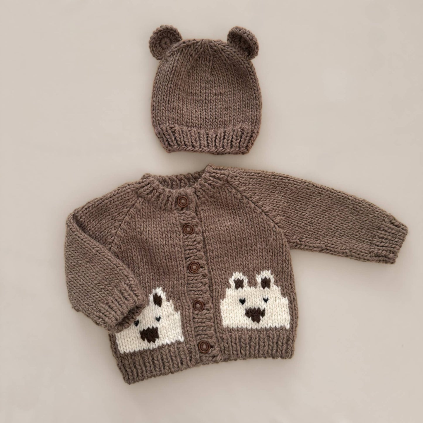 Bear Beanie for Baby