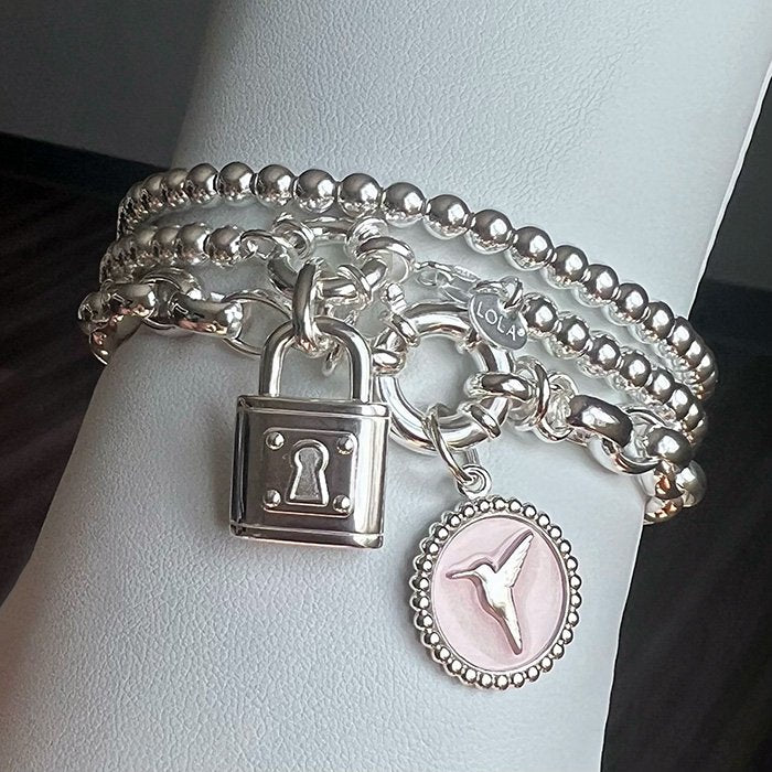 Ball Bracelet Silver 5.0mm