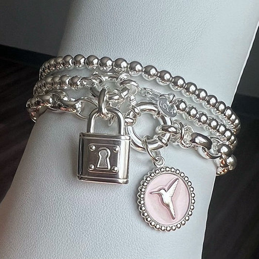 Ball Bracelet Silver 5.0mm