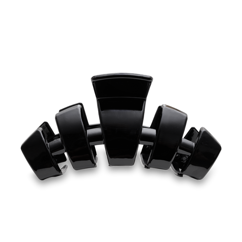 Classic Jet Black Large Claw Hair Clip