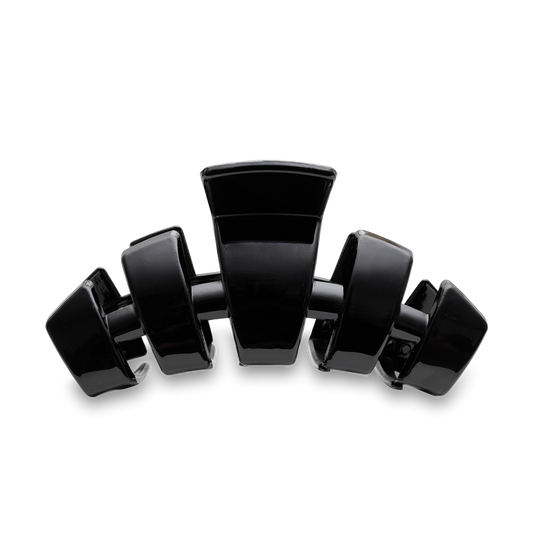 Classic Jet Black Large Claw Hair Clip