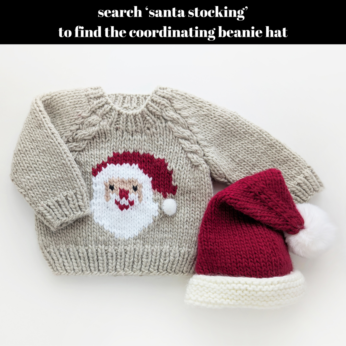 Jolly Santa Sweater Oatmeal for Baby & Toddler