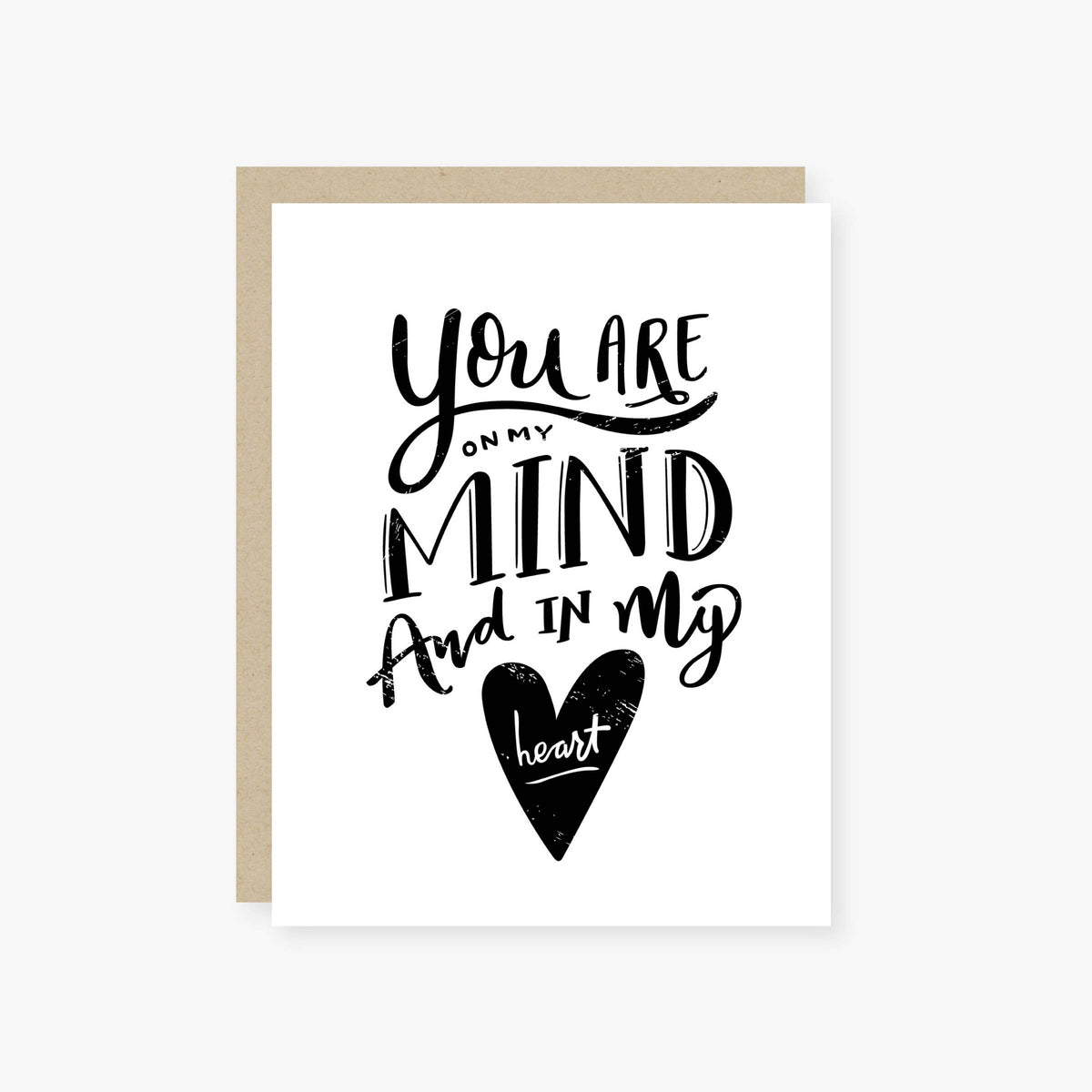 On my mind sympathy card