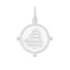 Clipper Ship Pendant Silver