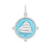 Clipper Ship Pendant Silver