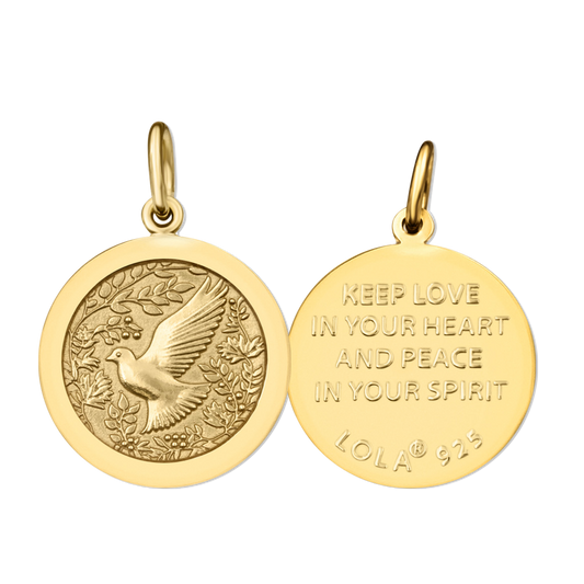 Dove Gold Pendant