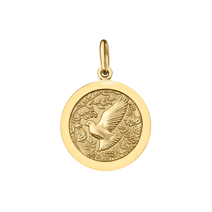 Dove Gold Pendant
