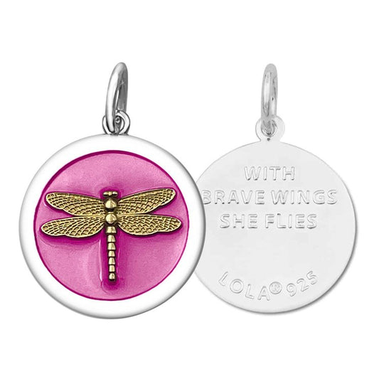 Dragonfly Gold Pendant