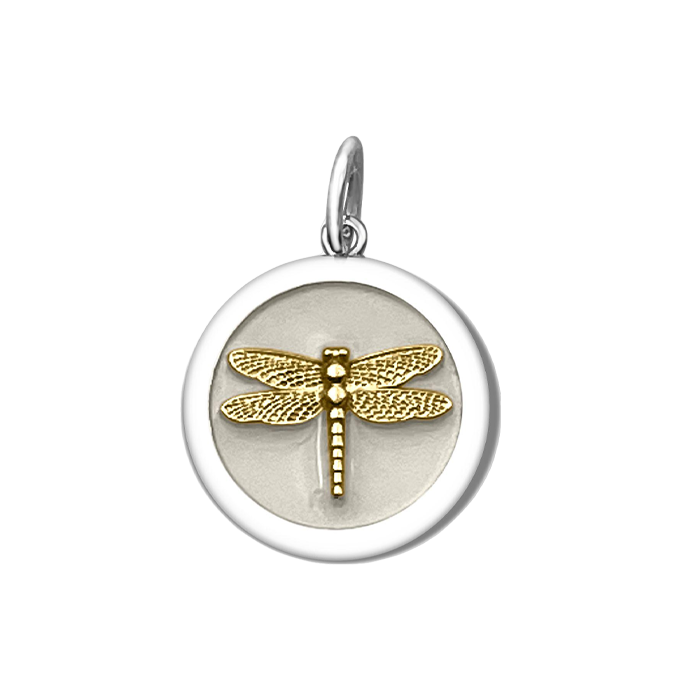 Dragonfly Gold Pendant