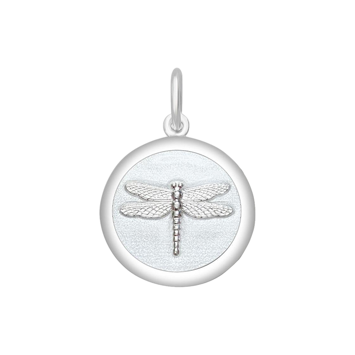 Dragonfly Silver Pendant
