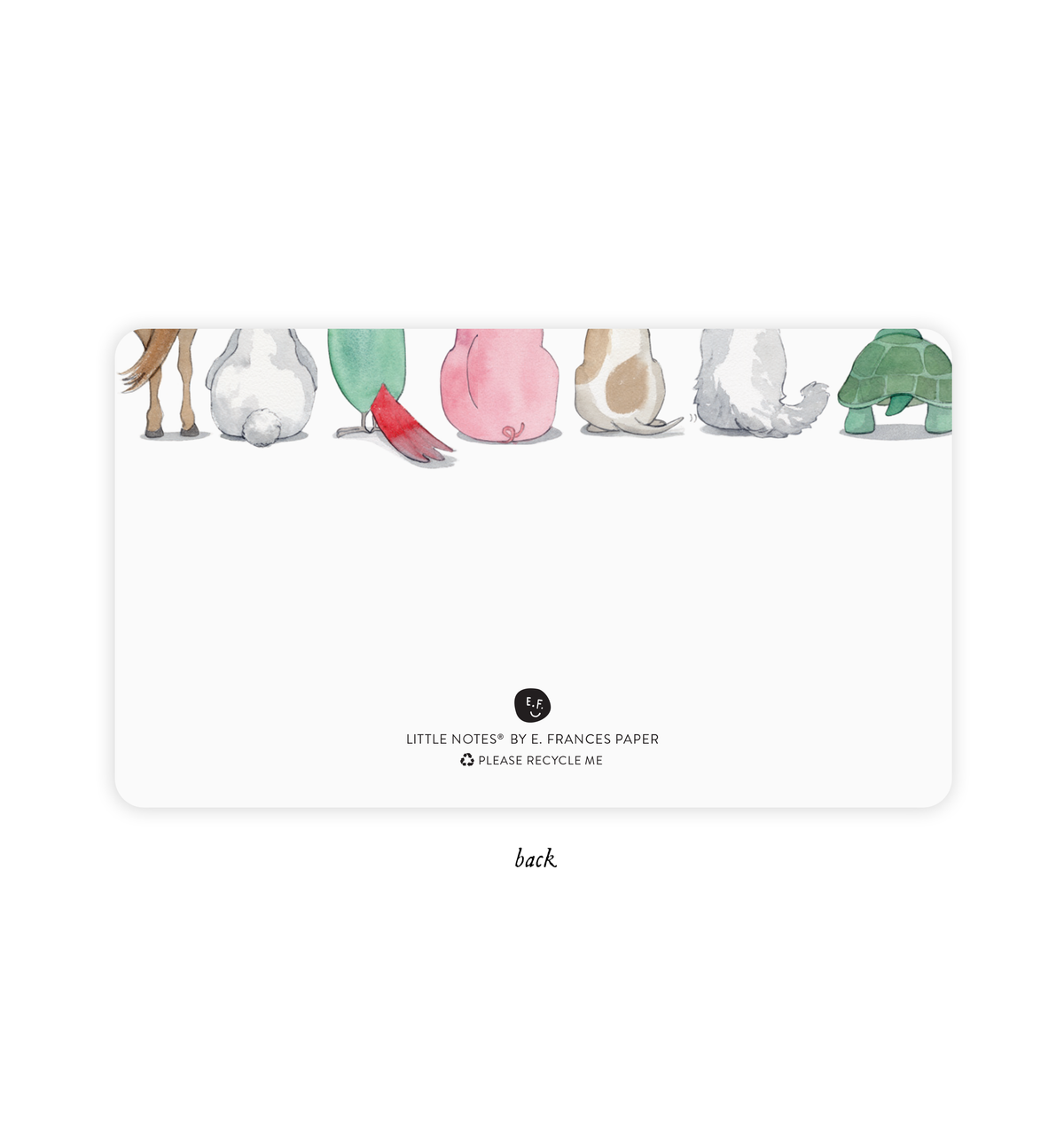 Animal Friends Little Notes – Boxed Set of 55 Mini Notecards