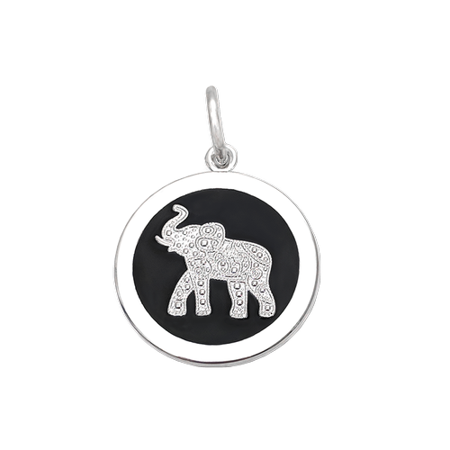 Elephant Silver Pendant