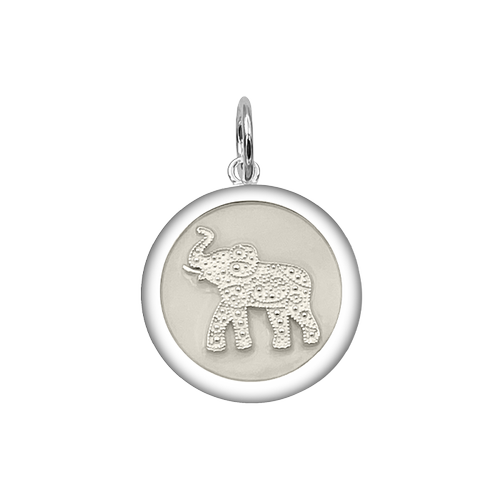 Elephant Silver Pendant